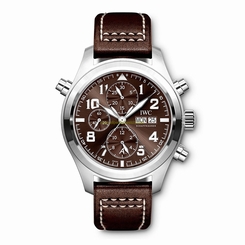IWC Watches : IW371808 Tobacco Dial Calfskin Band Men Watch