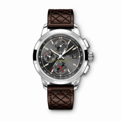 IWC Watches : IW380702 Slate Dial Calfskin Band Men Watch