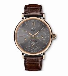 IWC Watches : IW516203 Stale Gray Dial Leather Band Men Watch