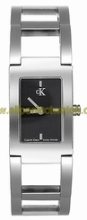 Calvin Klein Watches : K0421130 Quartz Black Dial Stainless Steel Women Watch