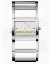 Calvin Klein Watches : K0428120 Silver Dial Dress XL Women Watch