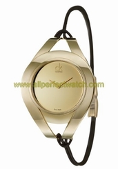 Calvin Klein Watches : K1B33609 Swiss quartz Gold tone Women Watch