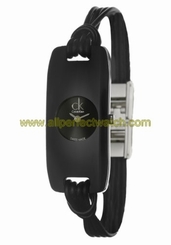 Calvin Klein Watches : K1D23102 Quartz Analog Rectangle Black Women Watch