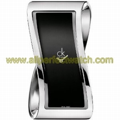 Calvin Klein Watches : K1T23102 Quartz Black Dial Stainless Steel Women Watch