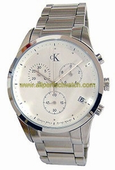 Calvin Klein Watches : K2237120 Quartz Chronograph Stainless Steel Men Watch
