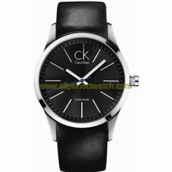 Calvin Klein Watches : K2241104 Quartz Leather Men Watch