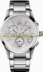 Fake AAA Calvin Klein Watches : K2247120 Quartz Chronograph Stainless Steel Men Watch Watch