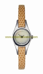 Calvin Klein Watches : K2723133 White Mother of Pearl Dial Bold Mini Lizard Women Watch