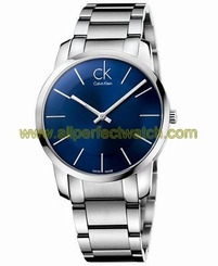 Calvin Klein Watches : K2G2114N Quartz Blue Dial Stainless Steel Men Watch