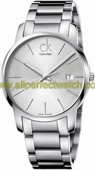 Calvin Klein Watches : K2G2G146 Quartz Silver Date Dial Stainless Steel Men Watch