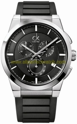 Calvin Klein Watches : K2S371D1 Quartz Chronograph Black Men Watch