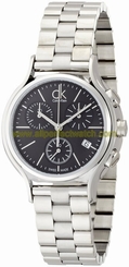 Calvin Klein Watches : K2U29141 Quartz Chronograph Date Stainless Steel Women Watch