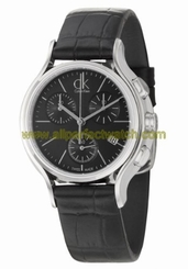 Calvin Klein Watches : K2U291C1 Quartz Chronograph Black Women Watch
