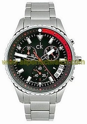 Calvin Klein Watches : K3217404 Quartz Chronograph Stainless Steel Men Watch