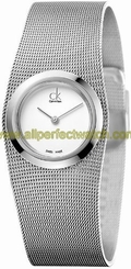 Calvin Klein Watches : K3T23126 Quartz Analog Stainless Steel Mesh Women Watch