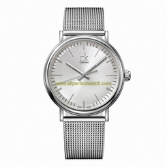 Calvin Klein Watches : K3W21126 Quartz Analog Stainless Steel Silver Men Watch