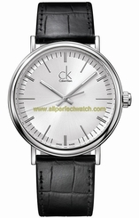 Calvin Klein Watches : K3W211C6 Quartz Leather Strap Men Watch