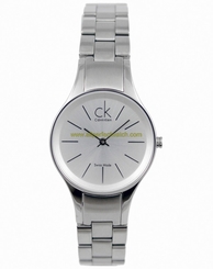 Calvin Klein Watches : K4323185 Quartz Silver Dial Stainless Steel Women Watch