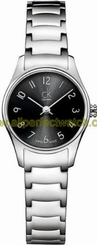 Calvin Klein Watches : K4D2314X Quartz Black Dial Stainless Steel Women Watch