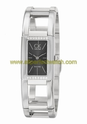 Calvin Klein Watches : K5923307 Quartz Gray Dial Stainless Steel Women Watch