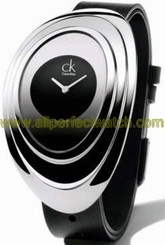 Calvin Klein Watches : K9322102 genuine leathertrap 30 M water resistant Women Watch