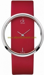 Calvin Klein Watches : K9423144 Quartz Analog Red Women Watch