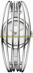 Calvin Klein Watches : K9923126 Quartz Silver Dial Stainless Steel Women Watch