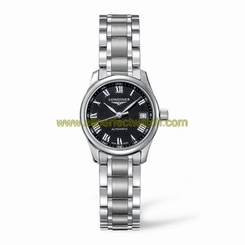 Longines Watches : L2.128.4.51.6 Automatic Black Dial Stainless Steel Women Watch