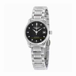 Longines Watches : L2.128.4.57.6 Black Dial Fixed Band Men Watch