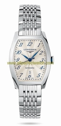 Longines Watches : L2.142.4.73.6 Automatic Analog Date Stainless Steel Women Watch