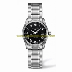 Longines Watches : L2.257.4.51.6 Automatic Black Dial Stainless Steel Women Watch