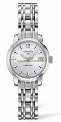 Longines Watches : L2.263.4.72.6 Automatic Silver Dial Stainless Steel Women Watch
