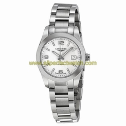 Longines Watches : L2.285.4.76.6 Automatic Analog Date Stainless Steel Women Watch