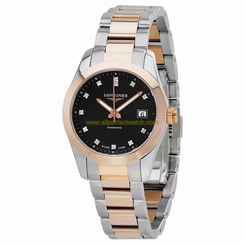 Longines Watches : L2.285.5.58.7 Black Automatic Women Watch