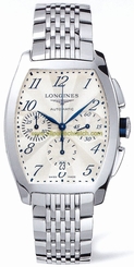 Longines Watches : L2.643.4.73.6 Automatic Chronograph Date Stainless Steel Men Watch