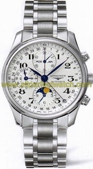 Longines Watches : L2.673.4.78.6 Chronograph White Dial Men Watch