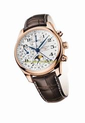 Longines Watches : L2.673.8.78.3 Automatic Silver Dial 18ct Rose Gold And Stainless Steel Men Watch