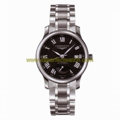 Longines Watches : L2.708.4.51.6 Automatic Black Dial Stainless Steel Men Watch
