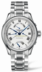 Longines Watches : L2.716.4.71.6 Silver Dial Stainless Steel Band Men Watch