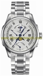 Longines Watches : L2.738.4.71.6 White Dial Stainless Steel Band Men Watch