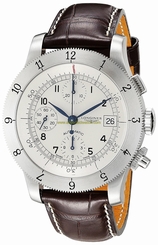 Longines Watches : L2.741.4.73.2 Automatic Chronograph Date Brown Leather Men Watch