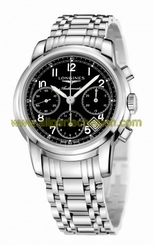 Longines Watches : L2.752.4.53.6 Automatic Chronograph Date Stainless Steel 41mm Men Watch