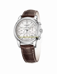 Longines Watches : L2.752.4.72.0 Automatic Chronograph Date Brown Leather Men Watch