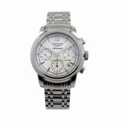 Longines Watches : L2.753.4.72.6 Silver Dial Fixed Band Men Watch