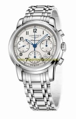 Longines Watches : L2.753.4.73.6 Automatic Chronograph Date Stainless Steel Men Watch