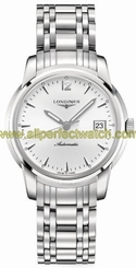 Longines Watches : L2.763.4.72.6 Automatic Silver Dial Date Stainless Steel Men Watch