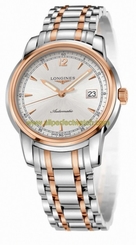 Longines Watches : L2.766.5.79.7 Automatic Silver Dial Date Stainless Steel and 18ct Rose Gold 41mm Men Watch