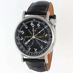 Longines Watches : L2.779.4.53.0 Automatic Black Alligator Strap Men Watch