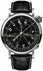 Longines Watches : L2.779.4.53.2 Black Dial Stainless Steel Band Men Watch