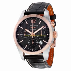 Longines Watches : L2.786.5.56.3 Black Automatic Men Watch